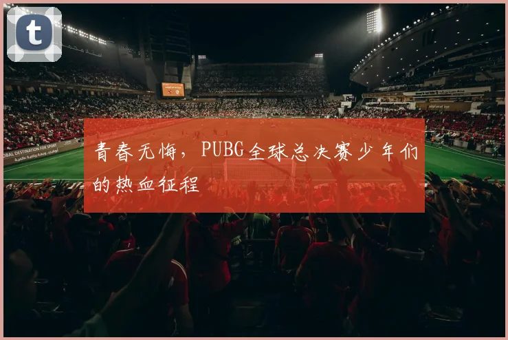 青春无悔，PUBG全球总决赛少年们的热血征程
