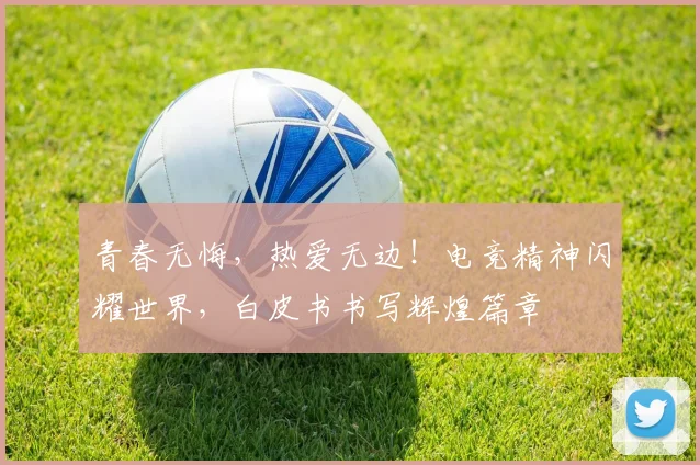 青春无悔，热爱无边！电竞精神闪耀世界，白皮书书写辉煌篇章